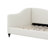 L-Shaped Linen Daybed With Solid Wood Legs-1497422873-1497422876