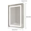 Armoire à miroir de salle de bain à DEL 26 po x 20 po - Garantie de brouillard imperméable 3000K 6000K