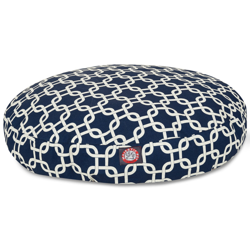 Oreiller pour animal de compagnie / classique, Corail, Moyen (l 36 po x p 36 po x H 5 po)