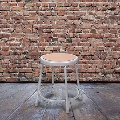 Flynn 24 Inch Heavy Duty Commercial Grade Stool by Hampden Furnishings