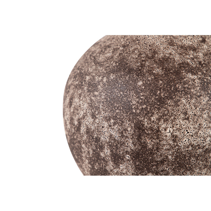 CERAMIC VASE, Brown, overall height- 29cm