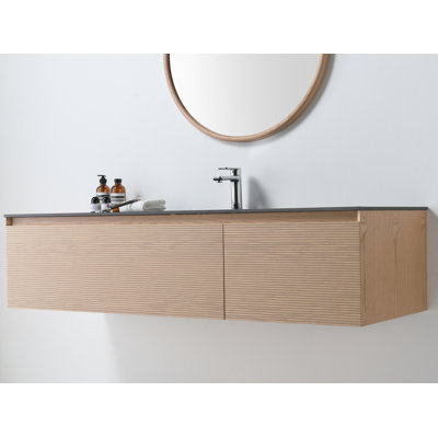 Ensemble de meuble-lavabo simple mural Diella
