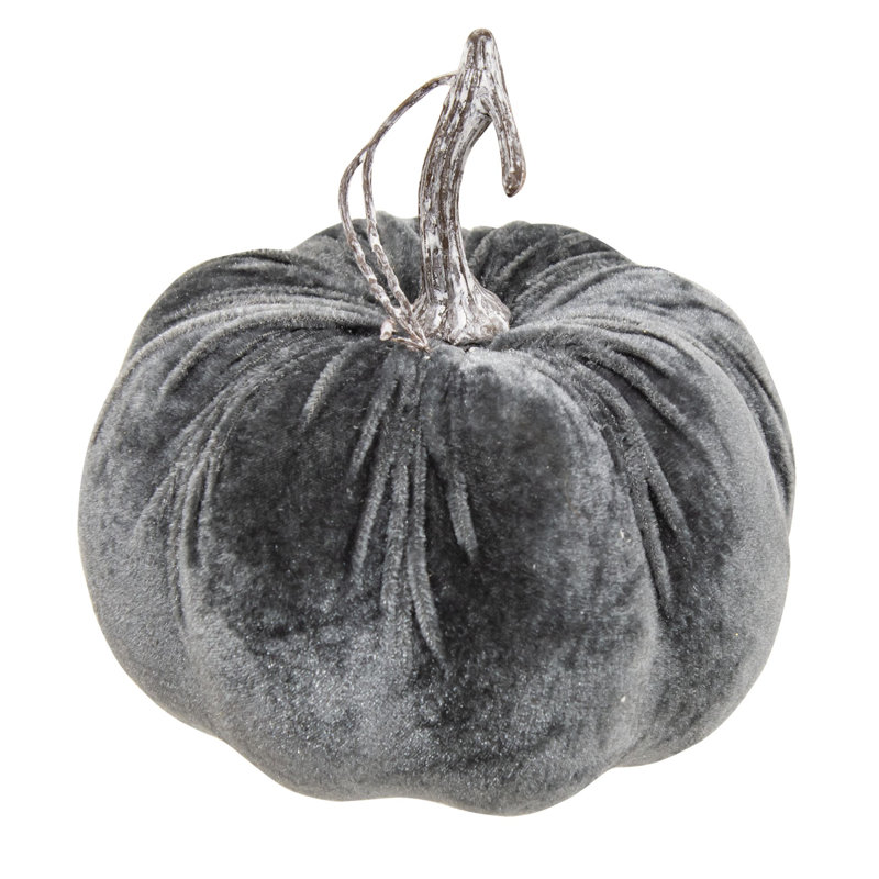 Sculpture velours citrouille