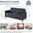 Redi 56.3" Square Arm Loveseat-2002528983