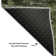 Premium Machine Washable Cerrito AMF555 Green Rug