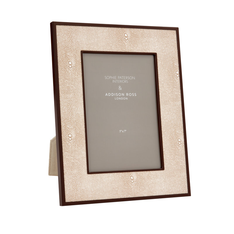 Picture Frame, Brown/Cream