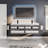 Zakis 57" Wall-Mounted Double Bathroom Vanity Set-1183430105