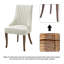 Chaise de salle à manger rembourrée Belice-963845091