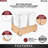 Rev-A-Shelf Bottom Mount Pullout Waste Trash Container Bin-101081090