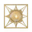  Balfour 1-Light Wall Sconce in Warm Brass-1937192732