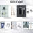 6Ft X 5Ft Outdoor Metal Storage Case - Galvanized Iron Build, Panels, Transparent Plate, Sliding Door With Lock, Simple Build Shed Unit Closet Construction, Easy Assembly-123403662-123403654