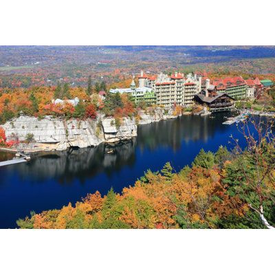 «Mohonk Lake» par Lightp Photo, photographie sur toile tendue