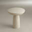 Pedestal Cylinder Fiberglass Side Table-985927732