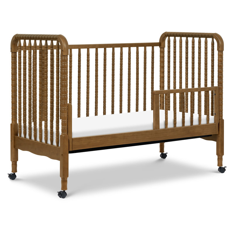 Lit de bébé convertible 3-en-1 Jenny Lind, Walnut