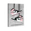 «Hanging up My Skate Shoes» par Oliver Gal - Impression sur toile-56399151-56399150