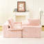 Tissu de velours tortue multifonctionnel rose, assise confortable, éponge haute densité, pour une vie confortable
