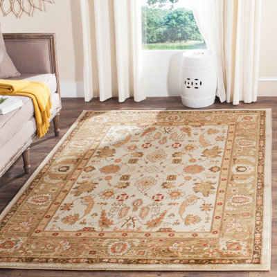 Tapis crème / vert Christensen
