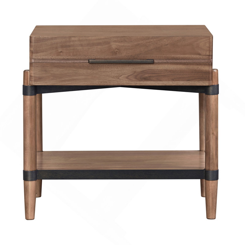Table de chevet à un tiroir Tranquitt 26 po, assemblage minimal