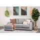 Upholstered Reversible Chaise L-Sectional