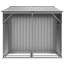 Brason Garden Shed 277x192.5x179 cm Galvanised Steel-1367526795
