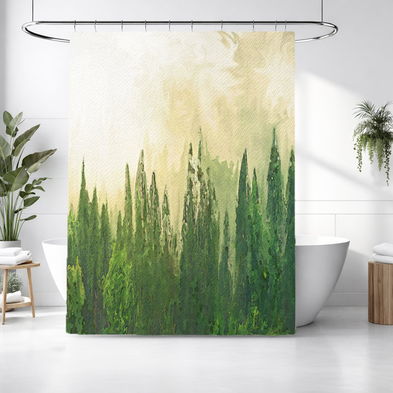 Radtke Shower Curtain, 83" H x 70" W