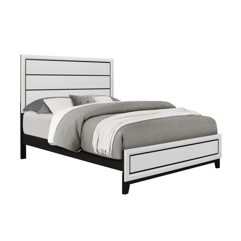 MIRAGE WHITE QUEEN BED, Queen