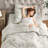 Bed-in-A-Bag Pleated Comforter Set with Bed Sheets-103134068-103134072