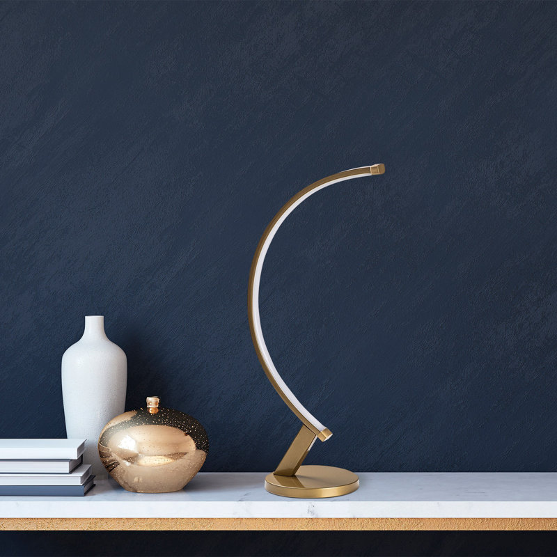 Lampe de bureau METAL BODY, Or