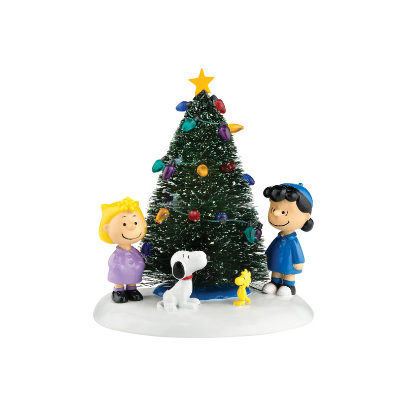 Peanuts Village O'Christmas Tree