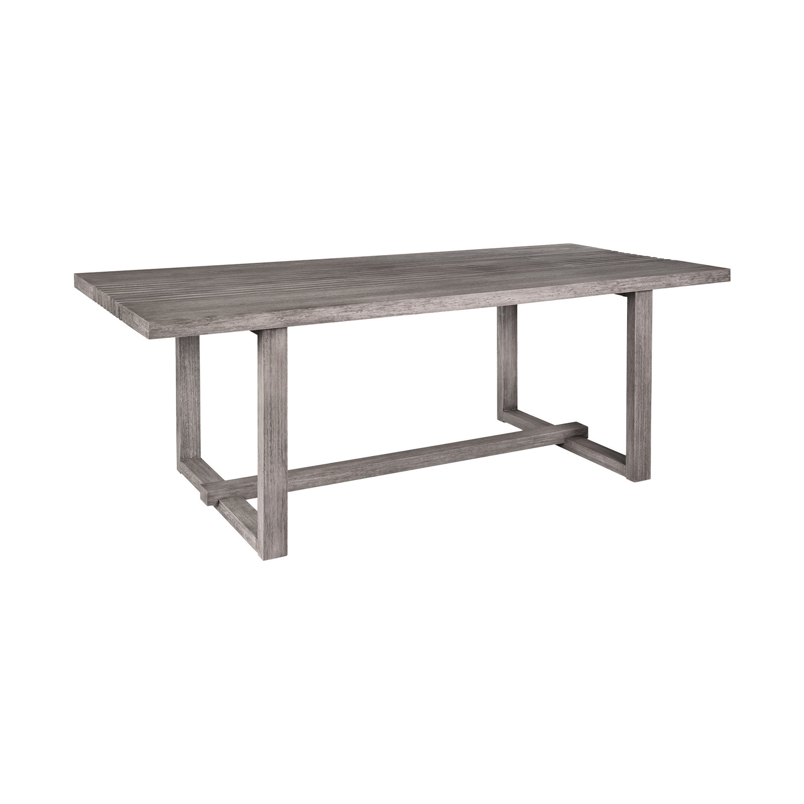 Aerilyn 82" Patio Dining Set, Grey Performance