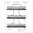 Freestanding Stainless Steel Spice Rack