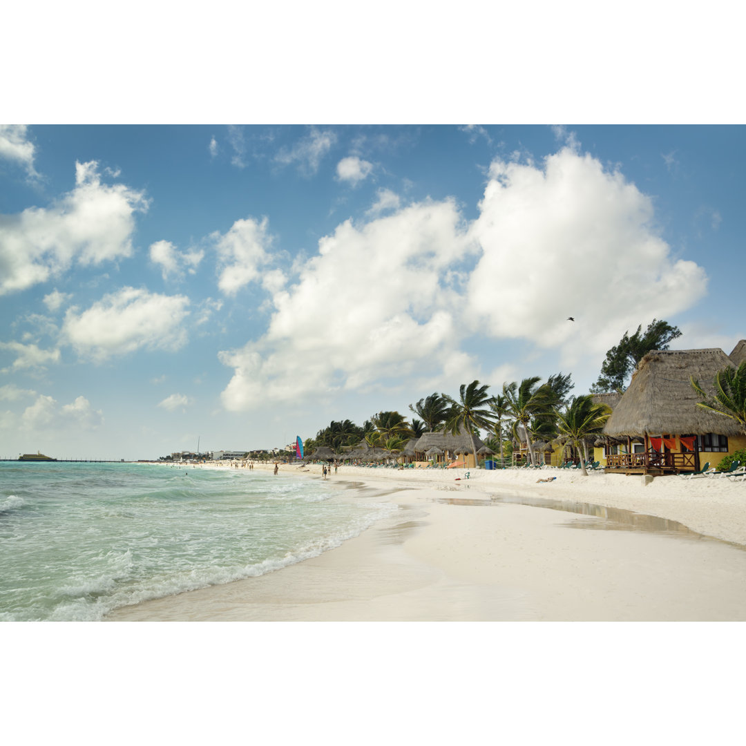 Playa Del carmen Strand - Leinwandbild