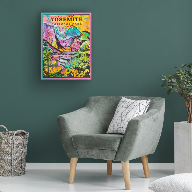 Art sur toile boliné Dean Russo, H 19 po x l 14 po
