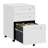 3 Drawer File Cabinet, Mobile File Cabinet with Lock on Wheels, Letter/Legal Size, Fully Assembled.-61886317