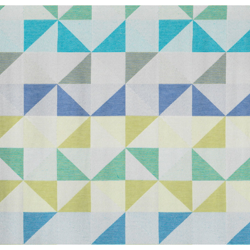 Berlare Panel, Blue, 132cm Width x 375cm Drop
