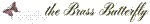 The Brass Butterfly logo