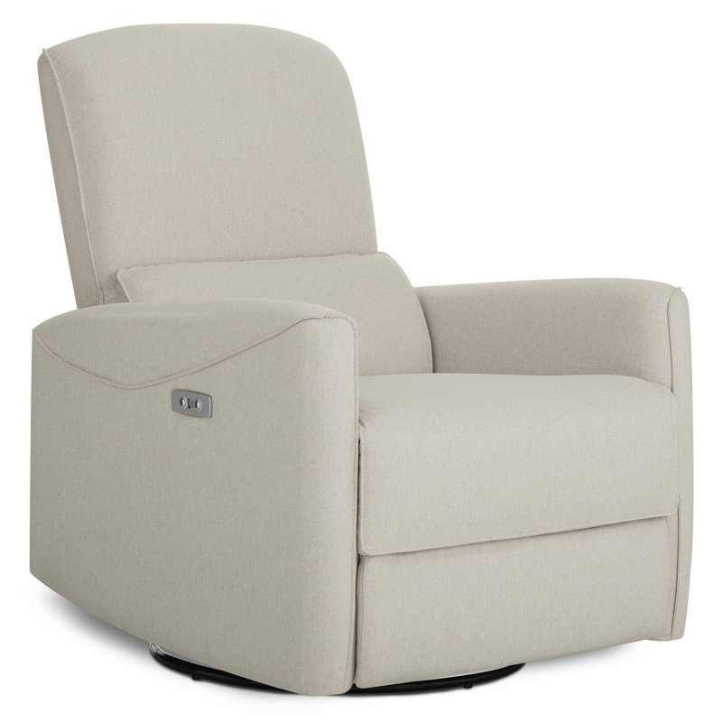 Belmont Power Recliner With Massager, Beige