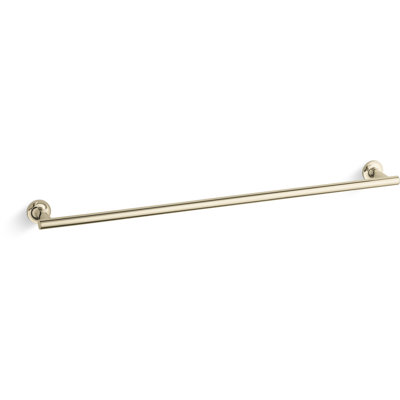 Purist 30" Wall Mounted Towel Bar