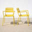 Kapri Powder Coated Aluminum Outdoor Stacking Dining Armchair-2003153322