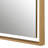 Zuma Metal Flat Wall Mirror