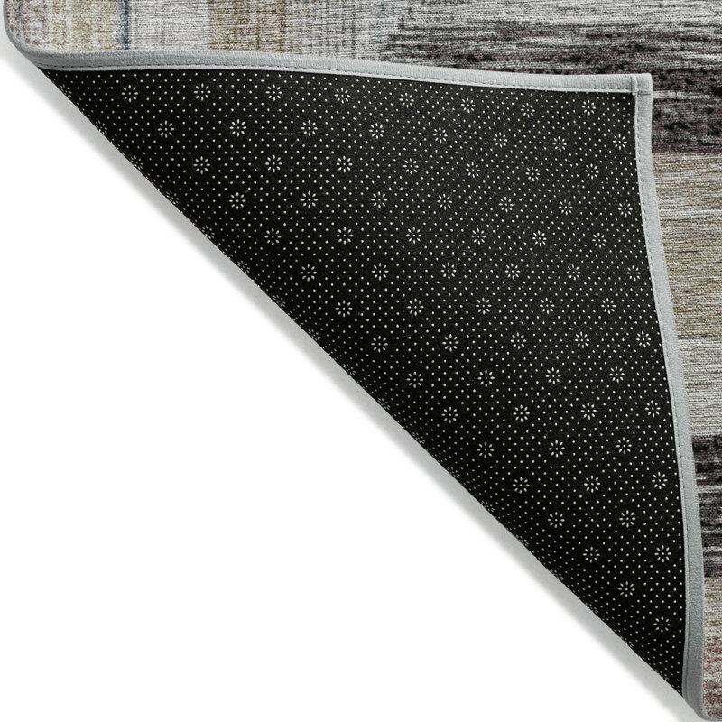 Machine Washable Indoor/Outdoor Xhevrie Beige Rug, Rectangle 8' x 10'