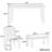 Balmain Akhiya Rectangular 60'' L x 36'' W Dining Set,dining table set,dining room set-1244631973