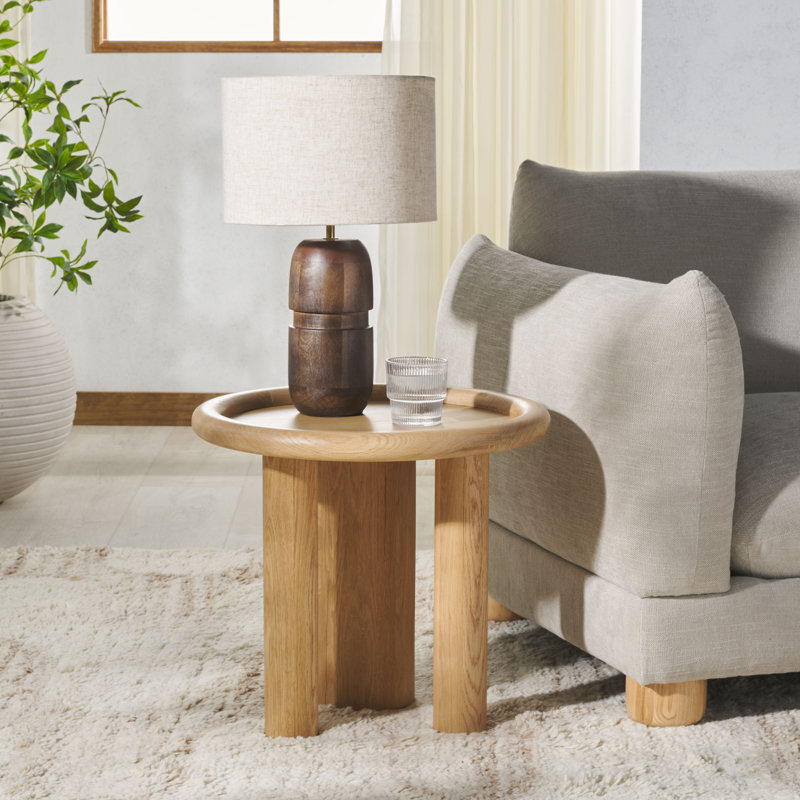 Koleen Solid Wood End Table