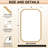 Marleth Modern Rectangular Bathroom Vanity Mirrors Mounted Wall Mirror High-Strength Tempered Glass-724522978-737523916