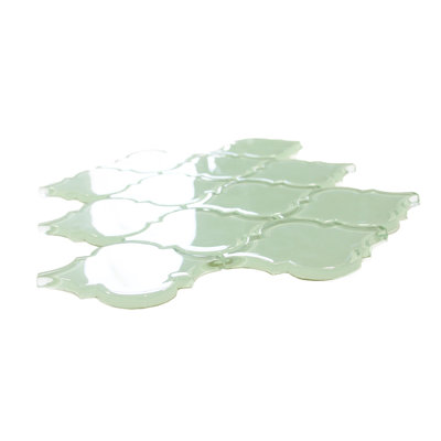 Carrelage mosaïque en verre 3 po x 3 po CNK Xenon Arabesque