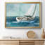 «Antique World Map Grid IV», peinture sur toile encadrée-1972954574-1972954575