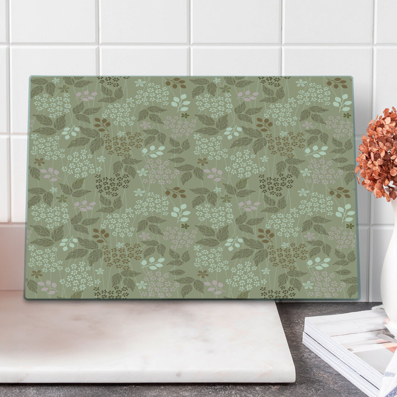 Planche à découper en verre christam east urban home