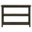 Console Deep Merlot avec 2 tablettes