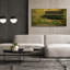  Art mural en toile 60 po x 30 po, "banc oublié" par Dante Plata-1175032987