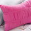Édredon simple / simple TG avec imprimé floral, literie en microfibre douce et coussins décoratifs carrés